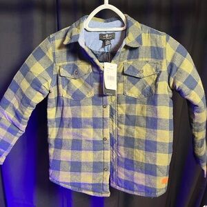 7 for all Mankind boys flannel Shacket size 6